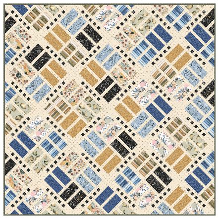 Weavers Cottage Autumn Forage Quilt Kit