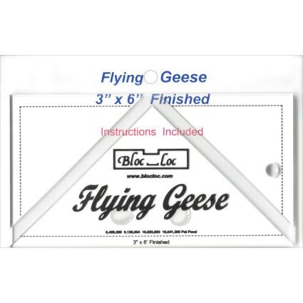 Bloc Loc Flying Geese Ruler BLLFG-3X6