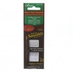 Clover Black Gold Sharps Needle Size 10 six count 4971CV