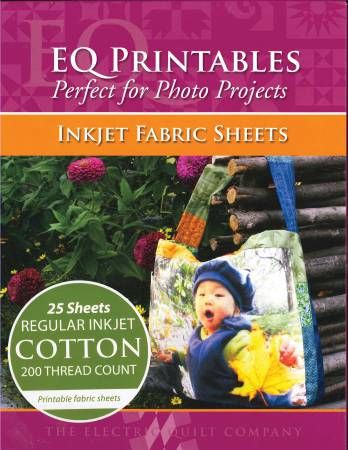 Electric Quilt EQ Printables Cotton Printable Fabric 25 ct.P-FAC25