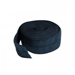 ByAnnie Fold-Over Elastic 3/4" x 2yds SUP211-2-NVY Navy
