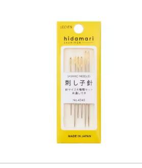 Hidamari Sashiko Assorted Needle Set 4345