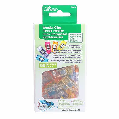Clover Wonder Clips Variety Pack 26 pieces 3190CV