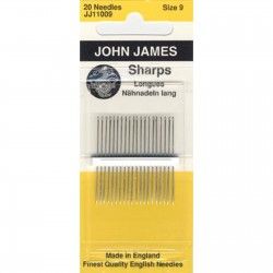 John James Sharps Needles Size 9 JJ110-09