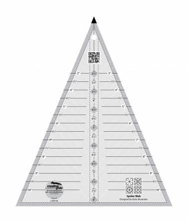 Creative Grids Spider Web Ruler CGRKA6