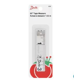 Dritz Lifetime Tape Measure 5/8" x 60" DRI838