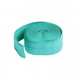 ByAnnie Fold-Over Elastic 3/4" x 2yds SUP211-2-TUR Turquoise
