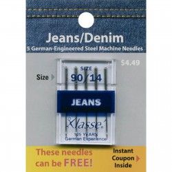 Klasse Jeans/Denim Needles 90/14 6ct.