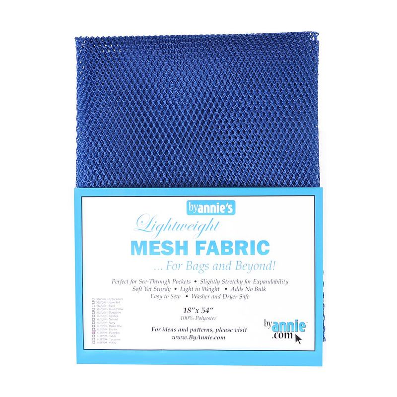 ByAnnie Lightweight Mesh Fabric 18" x 54" SUP209 BLB