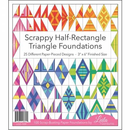 Scrappy Half-Rectangle Triangle Foundation Pad LGD-109