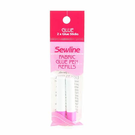 Sewline Water Soluble Fabric Glue Pen Refill Blue FAB50013