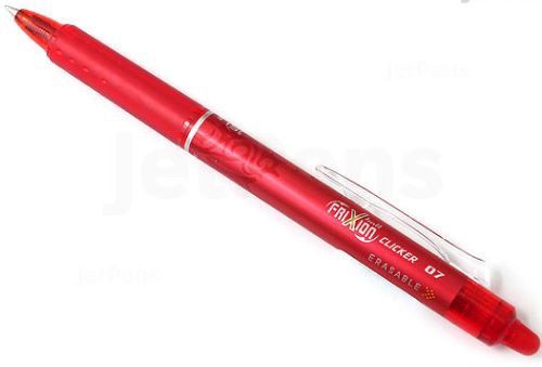 Pilot Frixion Gel Pen .07 Red