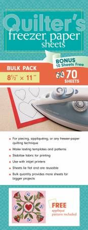 Quilter's Freezer Paper 8.5" x 11.5"
