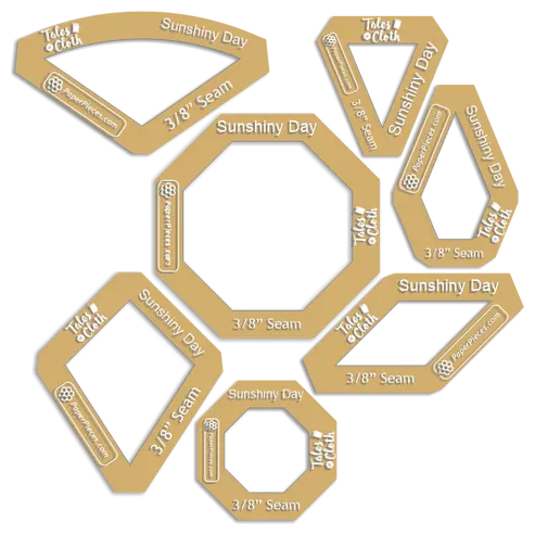 Sunshiny Day Acrylic Templates SUNSHINYDAY-WINDO38