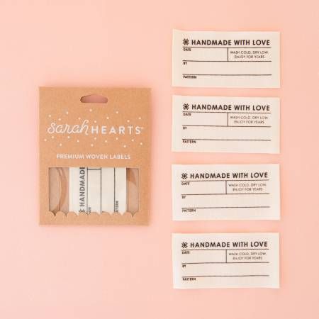 Washable Organic Cotton Labels # SH-LC214