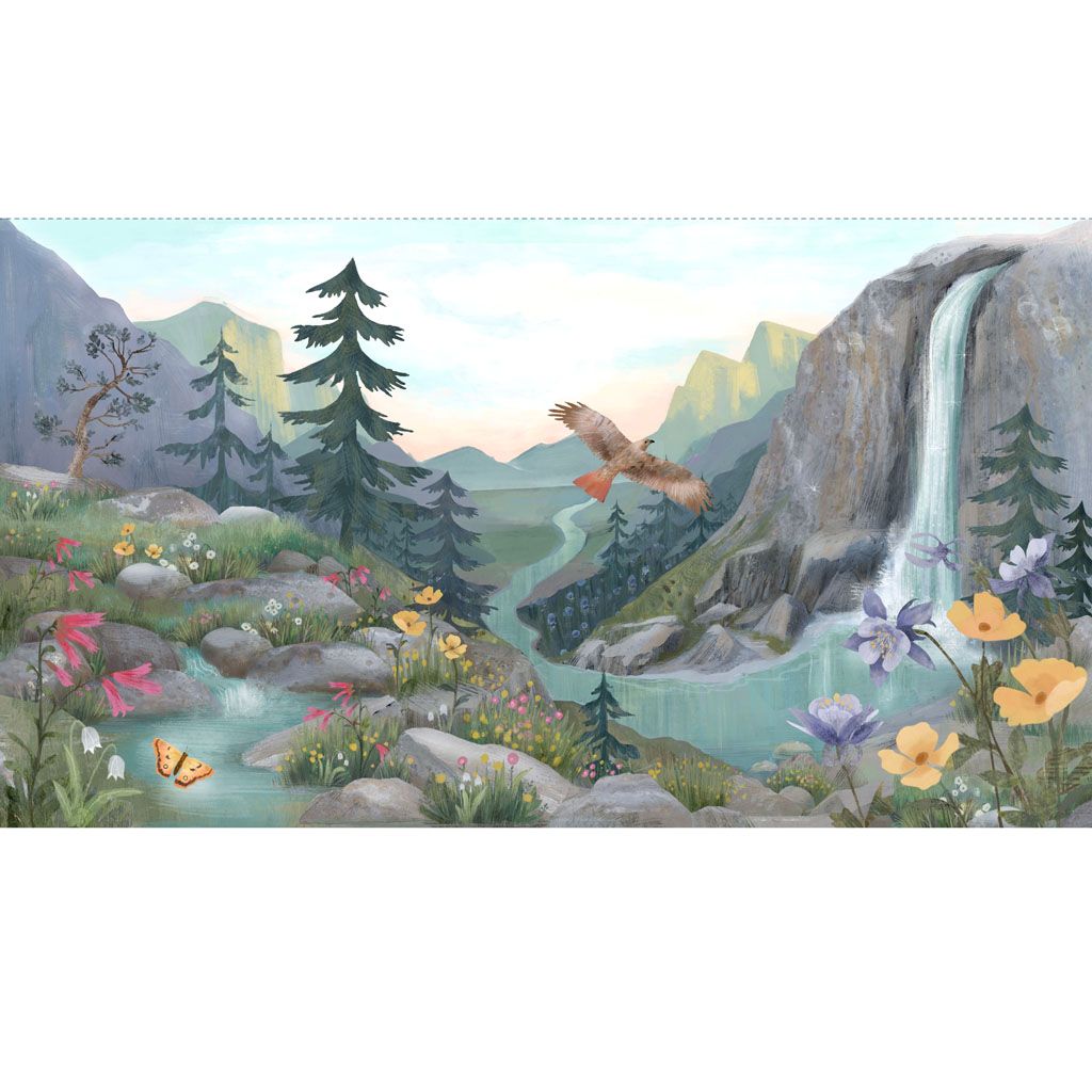 Clothworks Serenity Digital Scenic Panel Y4312-55
