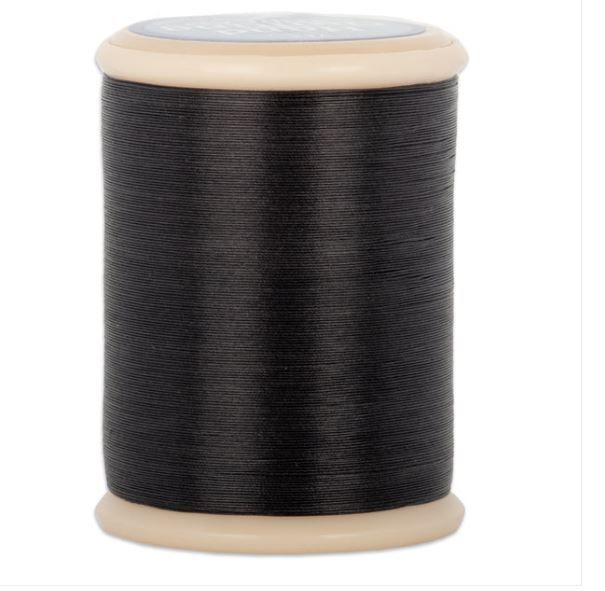 YLI Hand Quilting 40 wt Glazed Cotton Thread 500 yds 211-05-BLK Black