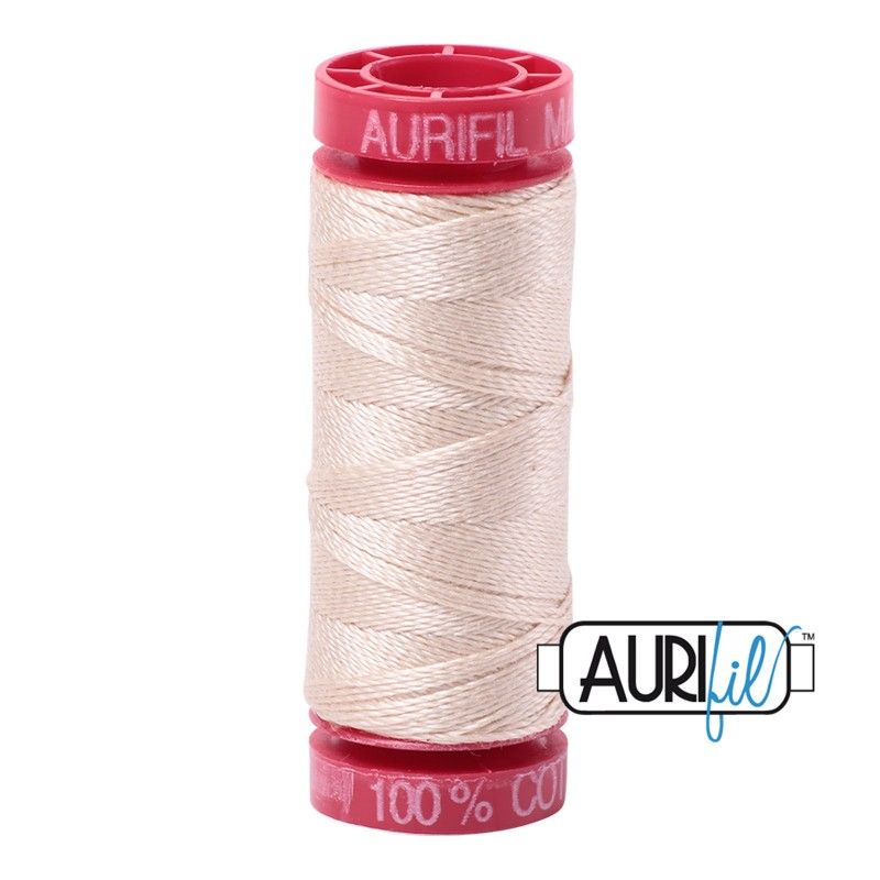Aurifil 12wt Cotton 54yd MK12SP50 2000 Light Sand