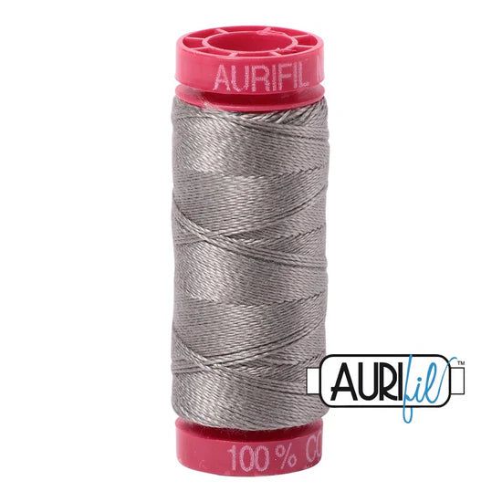 Aurifil 12wt Cotton 54yd MK12SP50 6732 Earl Grey