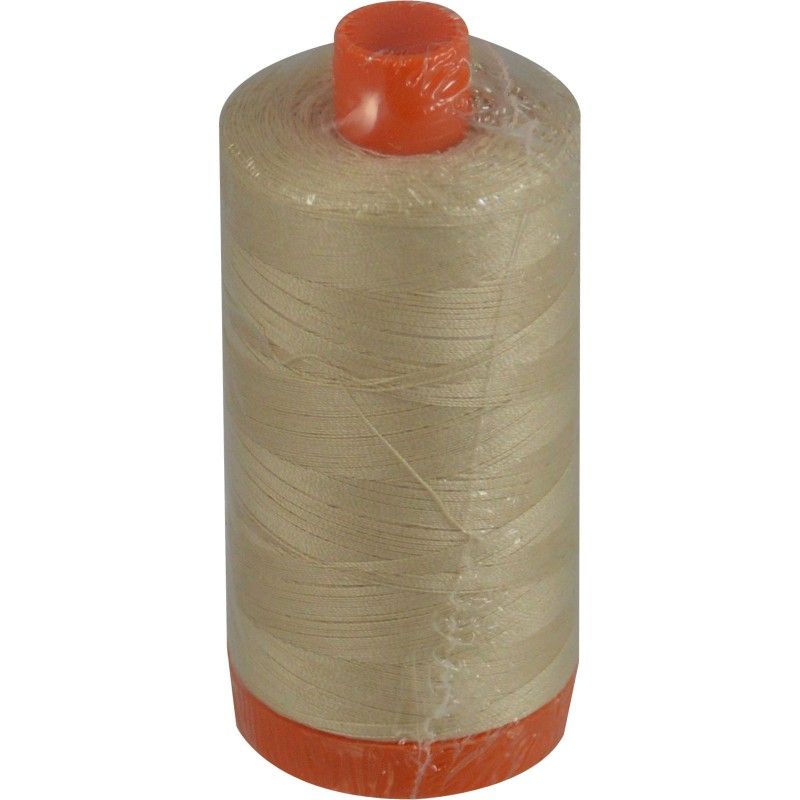Aurifil 50wt Cotton 1422yd MK50SP2000 Light Sand