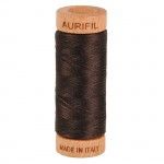 Aurifil 80wt Cotton 300yd MK80SP280-1130 Very Dark Bark