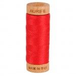 Aurifil 80wt Cotton 300yd MK80SP280-2250 Red