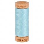 Aurifil 80wt Cotton 300yd MK80SP280-2805 Light Grey Turquoise