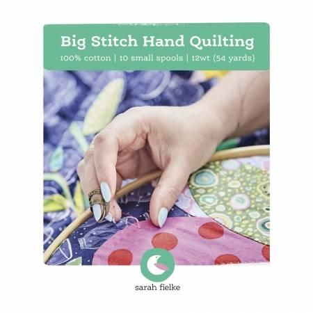 Aurifil Big Stitch Hand Quilting 12wt Cotton 10 x 54yd