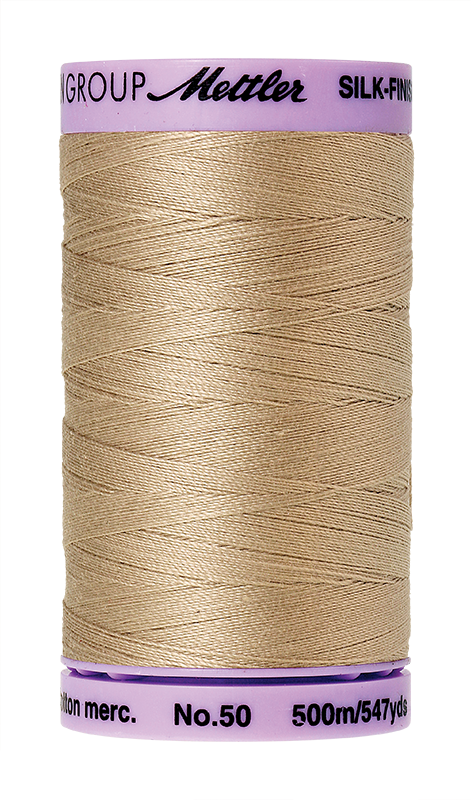 Mettler 50wt Cotton 547yd 9104-0538 Straw