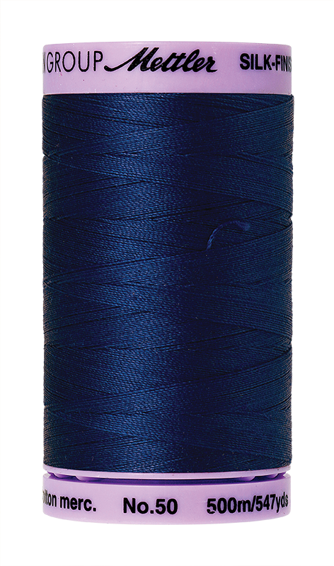 Mettler 50wt Cotton 547yd 9104-1304 Imperial Blue