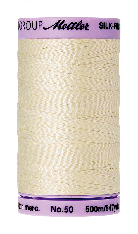 Mettler 50wt Cotton 547yd 9104-3612 Antique White
