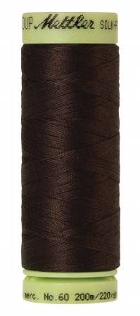 Mettler 60wt Cotton 219yd 9240-1382 Black Peppercorn
