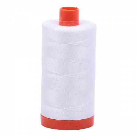 Aurifil 50wt Cotton 1422yd MK50SP2024 White
