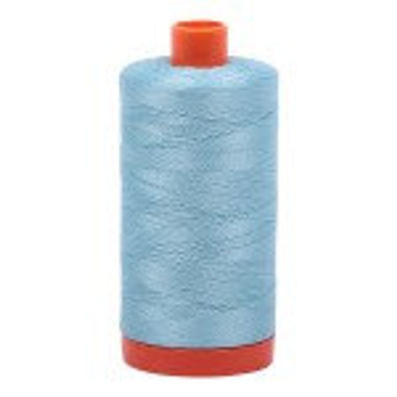 Aurifil 50wt Cotton 1422yd MK50SP2805 Light Gray Turquoise