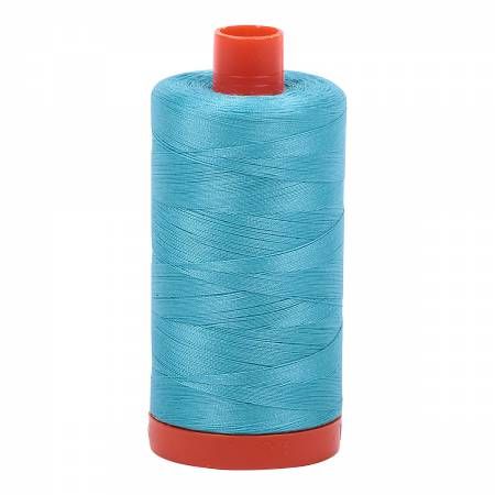 Aurifil 50wt Cotton 1422yd MK50SP5005 Bright Turquoise