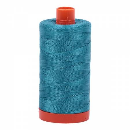 Aurifil 50wt Cotton 1422yd MK50SP4182 Medium Turquoise