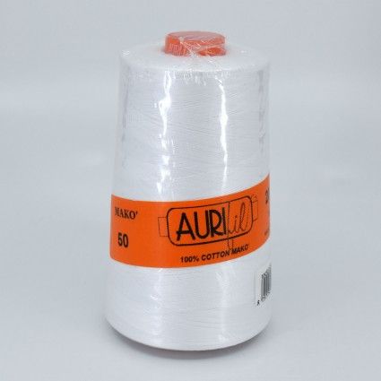 Aurifil 50wt Cotton 6452yd MK50CO2024 White