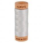 Aurifil 80wt Cotton 300yd MK80SP280-2615 Aluminum