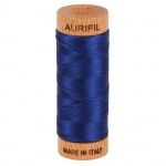 Aurifil 80wt Cotton 300yd MK80SP280-2784 Dark Navy