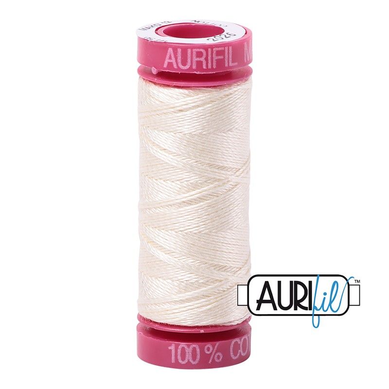 Aurifil 12wt Cotton 54yd MK12SP50 2026 Chalk