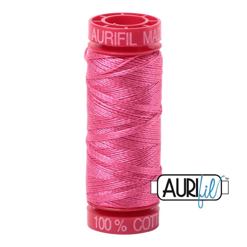 Aurifil 12wt Cotton 54yd MK12SP50 2530 Blossom Pink