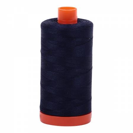 Aurifil 50wt Cotton 1422yd MK50SP2785 Very Dark Navy