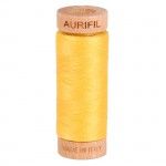 Aurifil 80wt Cotton 300yd MK80SP280-1135 Pale Yellow