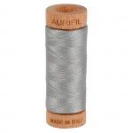 Aurifil 80wt Cotton 300yd MK80SP280-2620 Stainless Steel