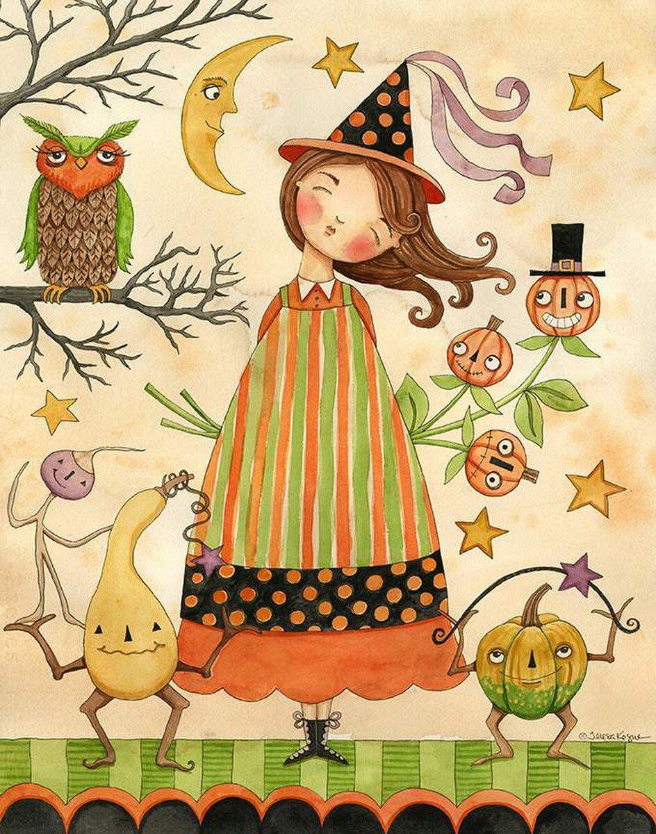 Riley Blake Ghoul Friends C16058 Panel