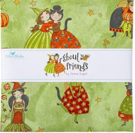 Riley Blake Ghoul Friends 10 Inch Stacker 10-16050-42