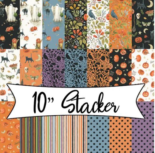 Riley Blake Trick or Treat 10 inch Stacker 10-15960-42