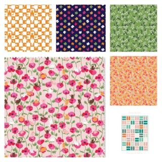 Patio Block Cats and Flowers Quilt Kit