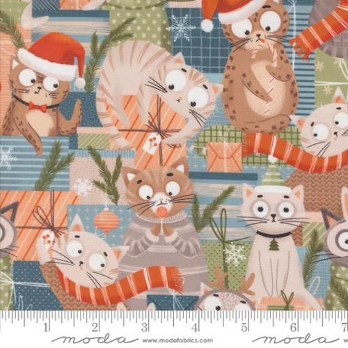Limone Cake Purrfect Christmas Quilt Kit