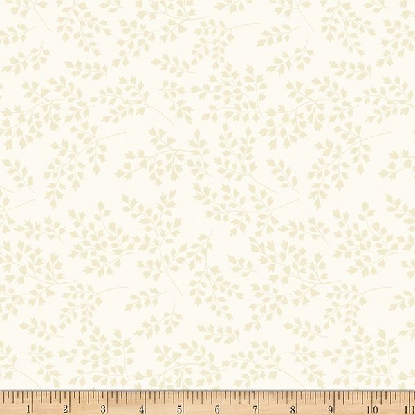 Bali Batik Winter Leafy X2619 265 Oyster